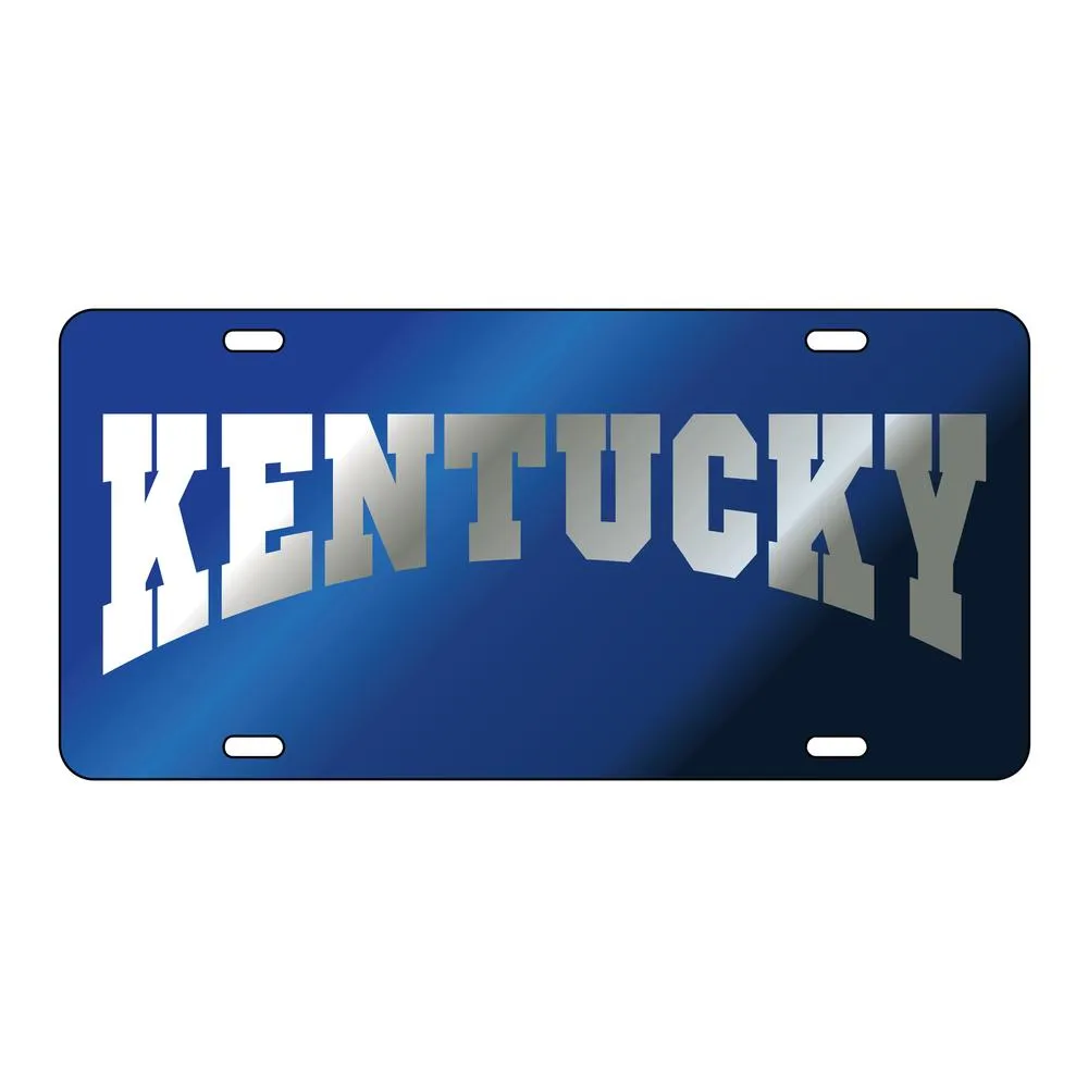  Kentucky License Plate Royal With Kentucky Arch