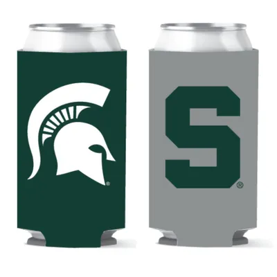  Spartans | Michigan State Home And Away Slim Can Cooler | Alumni Hall
