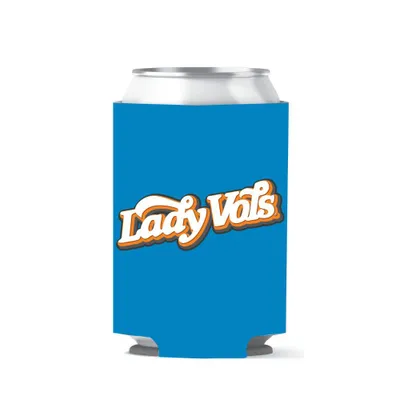  Lady Vols | Tennessee Lady Vols Script Can Cooler | Orange Mountain Designs