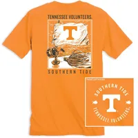 Vols | Tennessee Southern Tide Flags Tee Alumni Hall