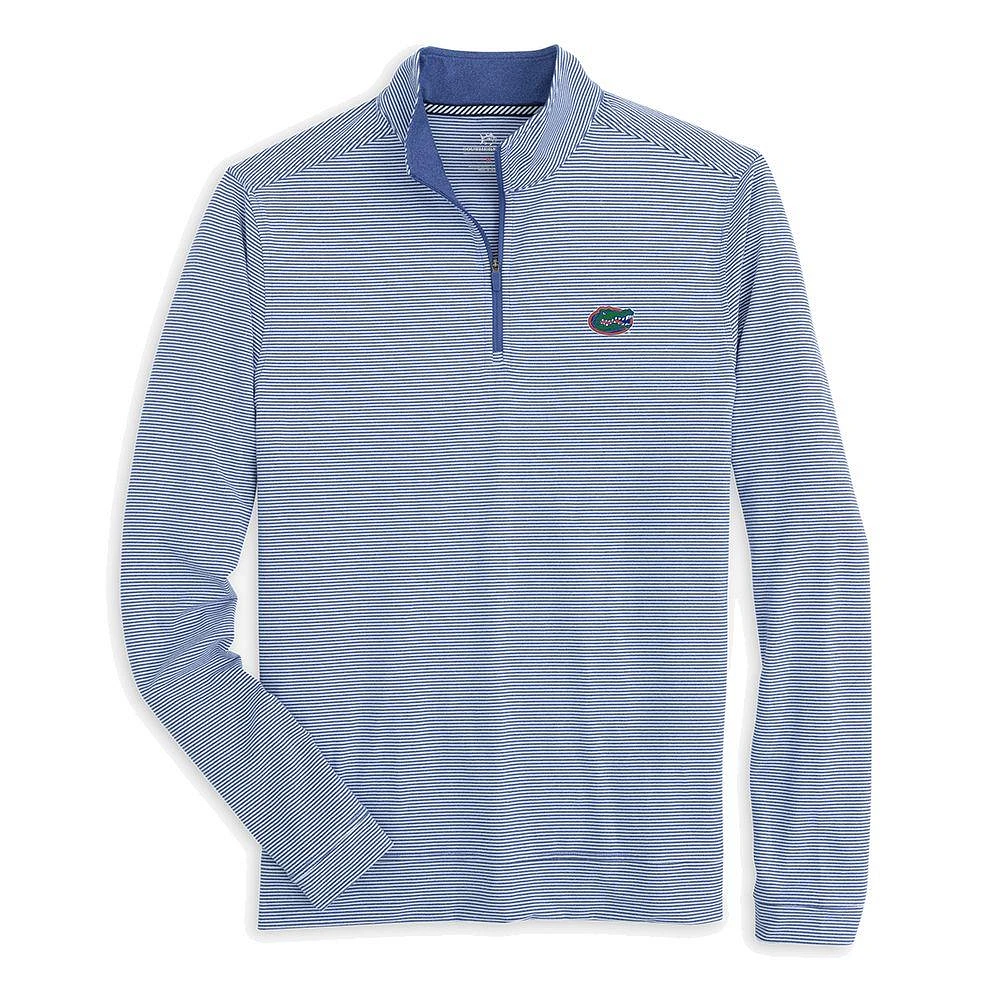 Florida Southern Tide Cruiser Micro-Stripe 1/4 Zip Pullover