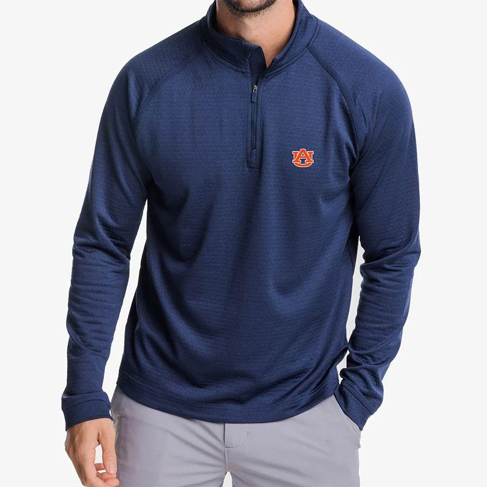 Aub | Auburn Southern Tide Scuttle 1/4 Zip Pullover Alumni Hall