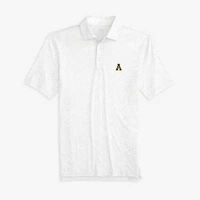 App | Appalachian State Southern Tide Clubbing Print Performance Polo Alumni Hall