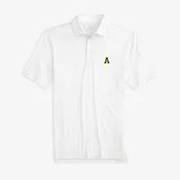 App | Appalachian State Southern Tide Clubbing Print Performance Polo Alumni Hall