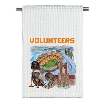  Vols | Tennessee Watercolor Tea Towel | Alumni Hall