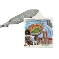  Vols | Tennessee Watercolor Porcelain Ornament | Alumni Hall