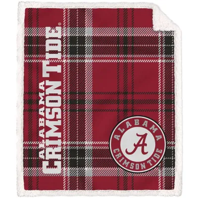  Bama | Alabama Pegasus Plaid Ultra Flannel Fleece Blanket | Alumni Hall