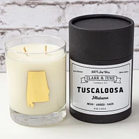 Tuscaloosa 11 Oz Soy Candle - Rocks Glass