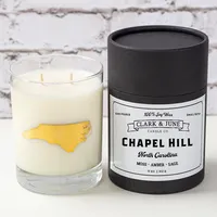  Unc | Chapel Hill 11 Oz Soy Candle - Rocks Glass | Alumni Hall