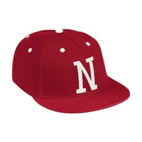 Huskers | Nebraska Adidas Wool Baseball Fitted Hat Alumni Hall