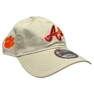 Clemson Tigers Atlanta Braves New Era 920 Adjustable Cap