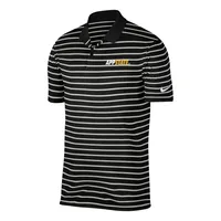 App | State Nike Golf Victory Stripe Polo Alumni Hall