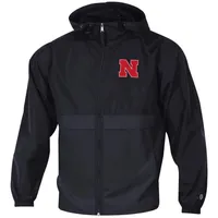 Huskers | Nebraska Champion Full Zip Lightweight Jacket Alumni Hall