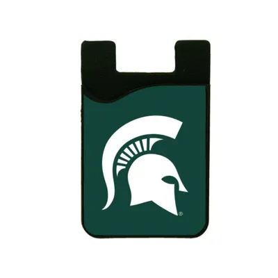 Spartans | Michigan State Cell Phone Credit Card Holder | Alumni Hall