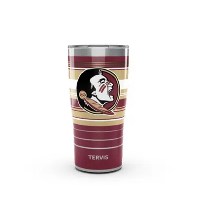 Alumni Hall Fsu  Florida State 12oz Script Stripe Stemless