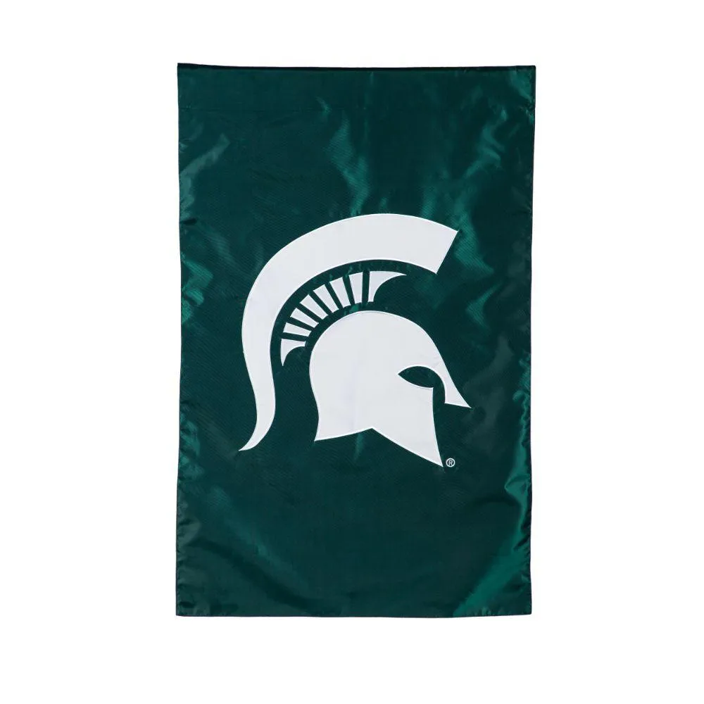 Michigan State Spartan Helmet Alumni Flag - 3' x 5