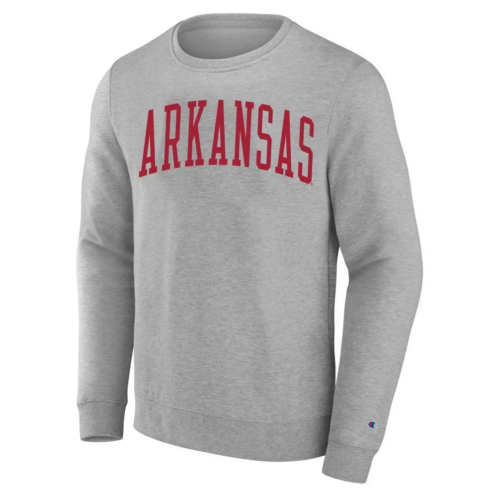 Razorbacks | Arkansas Big & Amp ; Tall Champion Arch Reverse Weave Crew Alumni Hall