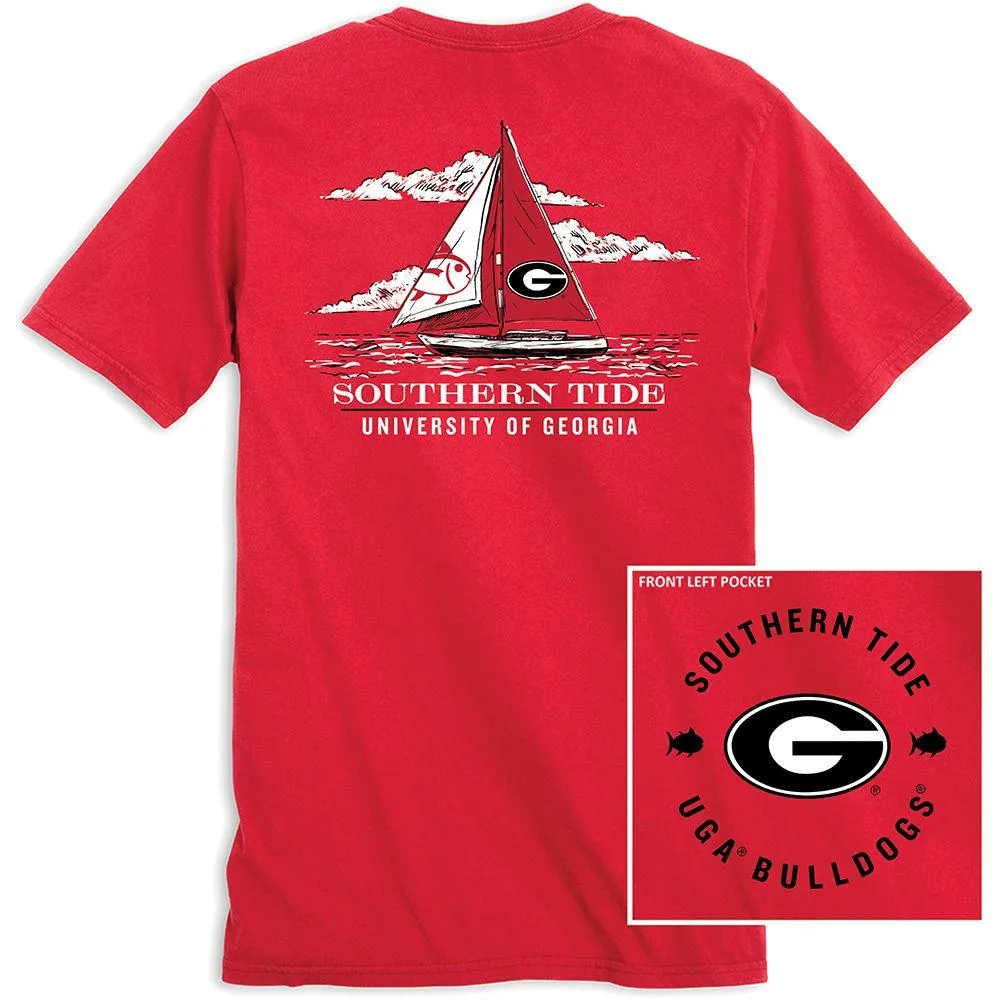 Dawgs | Georgia Southern Tide Sailing Tee Alumni Hall