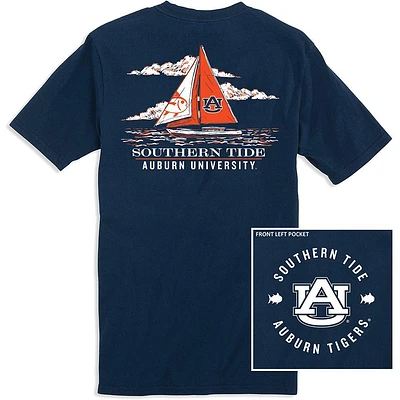 Auburn Southern Tide Sailing Tee