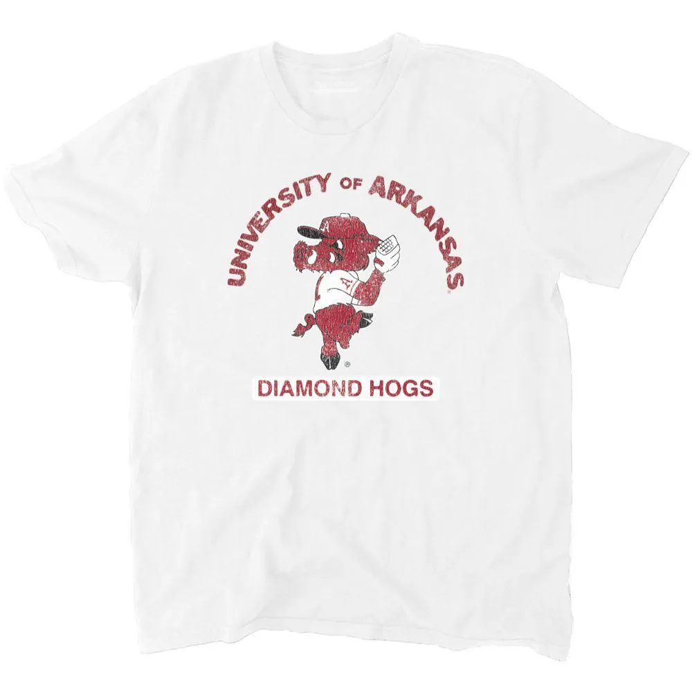 Razorbacks | Arkansas Pitching Ribby Diamond Hogs Tee Alumni Hall