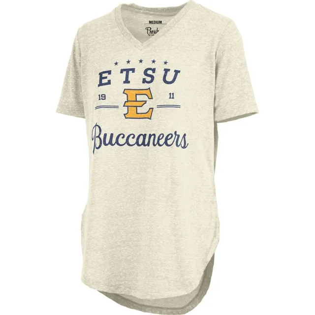 Men's Navy ETSU Buccaneers Long Sleeve Hoodie T-Shirt