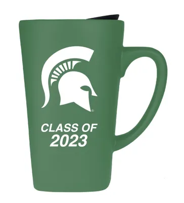  Spartans | Michigan State Class Of 2023 16 Oz Ceramic Travel Mug | Alumni Hall