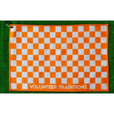  Ahs | Volunteer Traditions Checkerboard Golf Towel | Alumni Hall