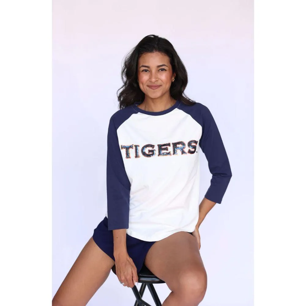 Detroit Tigers Women's 3/4 Sleeve T-Shirt