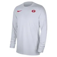 Dawgs | Georgia Nike Uv Coach Long Sleeve Top Alumni Hall