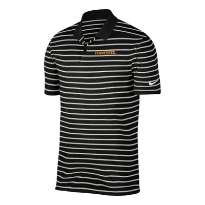 Vols | Tennessee Nike Golf Victory Stripe Polo Alumni Hall