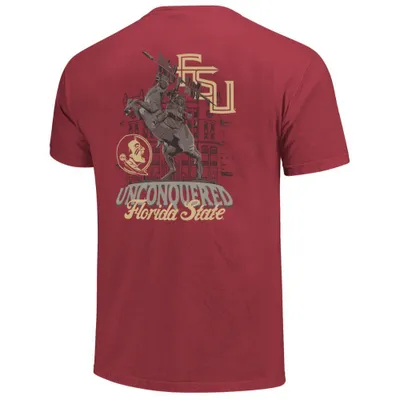 Fsu | Florida State Unconquered Statue Comfort Colors Tee Alumni Hall