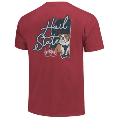 Bulldogs | Mississippi State Mascot Script Comfort Colors Tee Alumni Hall