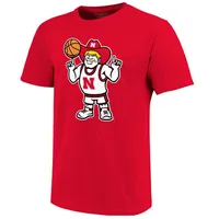 Huskers | Nebraska Giant New Herbie Logo Basketball Tee Alumni Hall