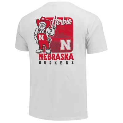 Huskers | Nebraska New Herbie Logo Comfort Colors Tee Alumni Hall