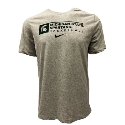 Spartans | Michigan State Nike Basketball Stack Tee Alumni Hall