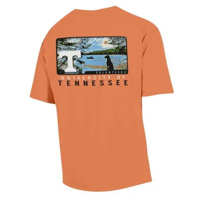 Vols | Tennessee Lake Dog Comfort Wash Tee Alumni Hall