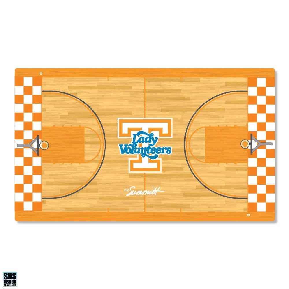 Lady Vols | Tennessee Lady Vols 6 Basketball Court Decal | Orange Mountain  Designs