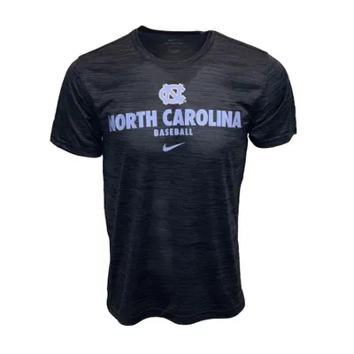 Unc | Nike Baseball Dri- Fit Velocity Tee Alumni Hall