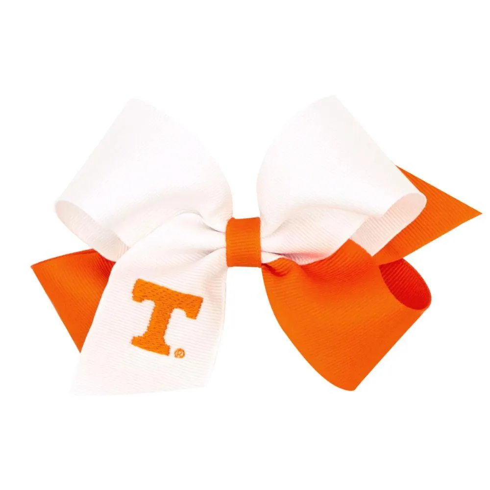  Vols | Tennessee Medium Two- Tone Grosgrain Hair Bow | Alumni Hall