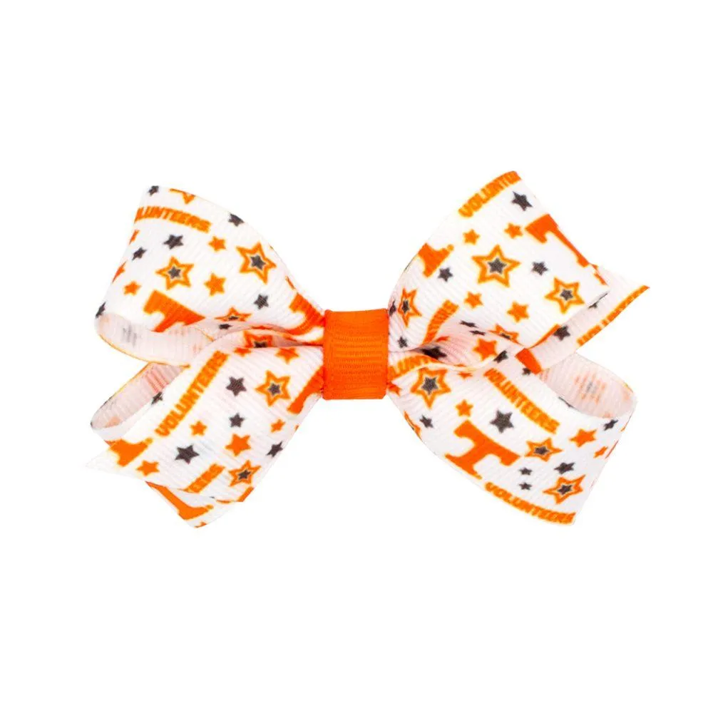  Vols | Tennessee Mini Signature Print Hair Bow | Alumni Hall