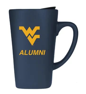  Wvu | West Virginia Alumni 16 Oz Ceramic Travel Mug | Alumni Hall