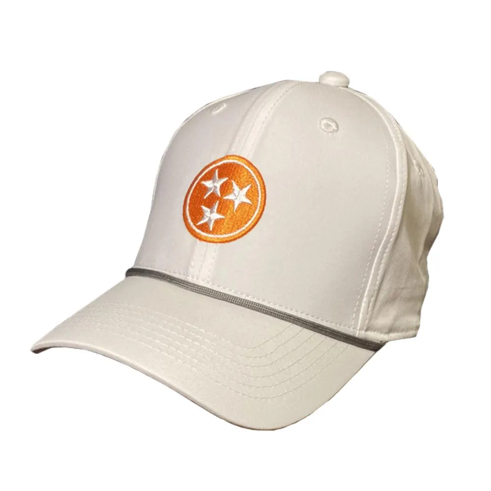 Volunteer Traditions Orange Tristar with Rope Adjustable Hat