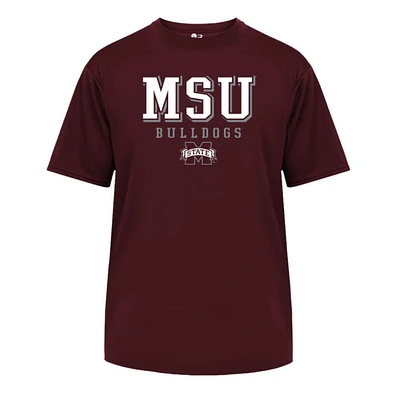 Mississippi State Badger Stack Tee