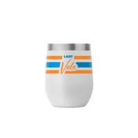  Lady Vols | Tennessee Lady Vols 12oz Script Stripe Stemless Tumbler | Orange Mountain