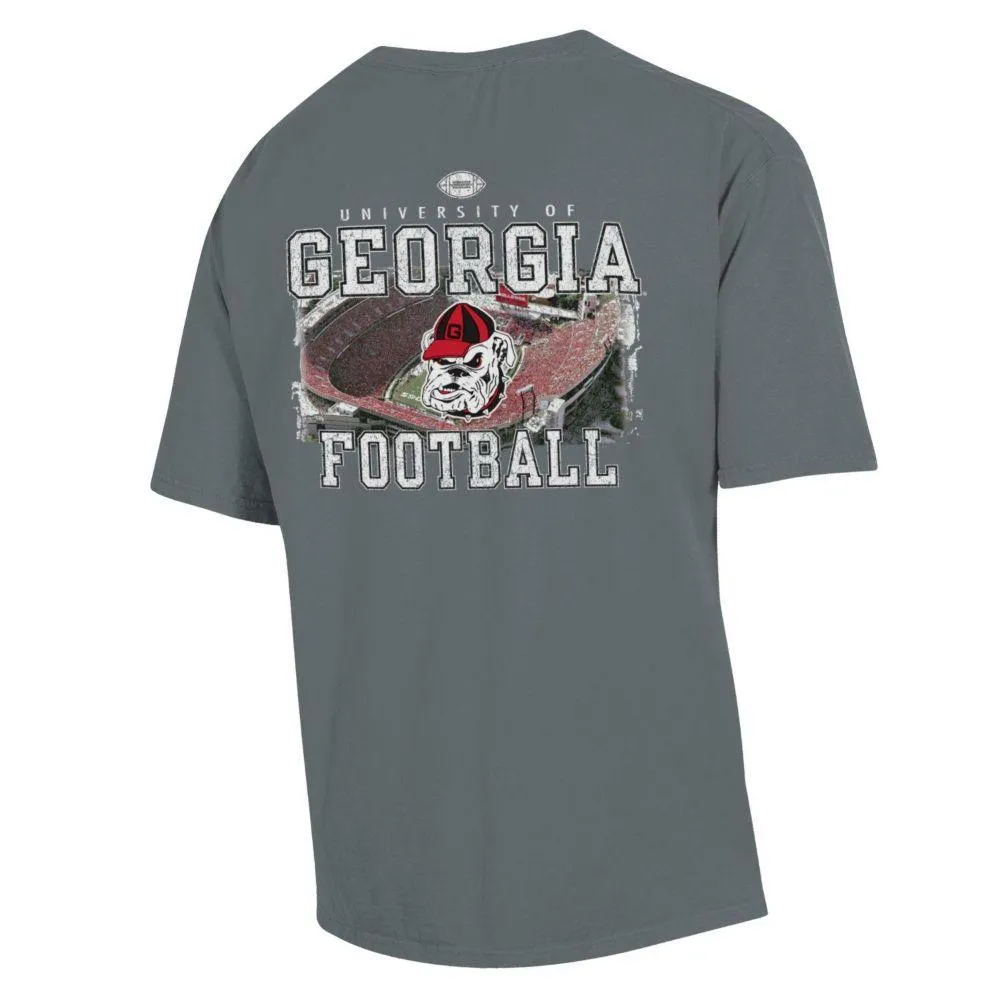 Dawgs | Georgia Football Stadium Comfort Wash Tee Alumni Hall