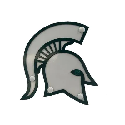  Spartans | Michigan State Metal Hitch Cover | Alumni Hall