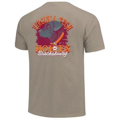 Hokies | Virginia Tech Dog Rustic Arc Comfort Colors Tee Alumni Hall