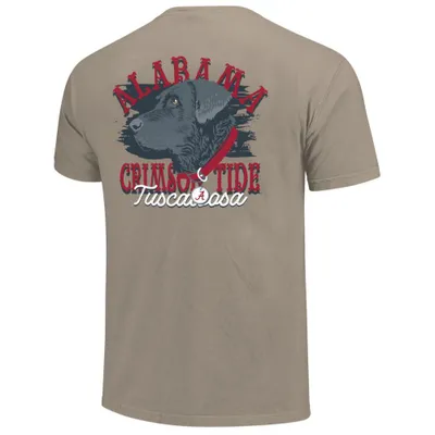 Bama | Alabama Dog Rustic Arc Comfort Colors Tee Alumni Hall