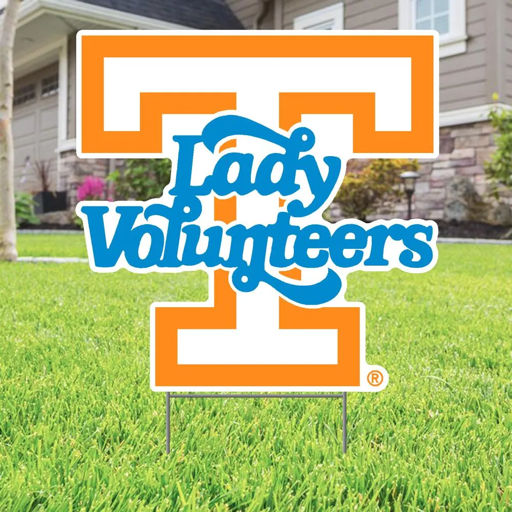  Lady Vols | Tennessee Lady Vols Lawn Sign | Alumni Hall