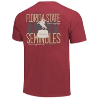 Fsu | Florida State Stadium Statue Comfort Colors Tee Alumni Hall